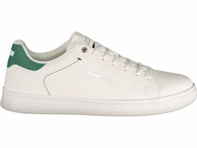 Gas White Polyurethane Men Sneaker