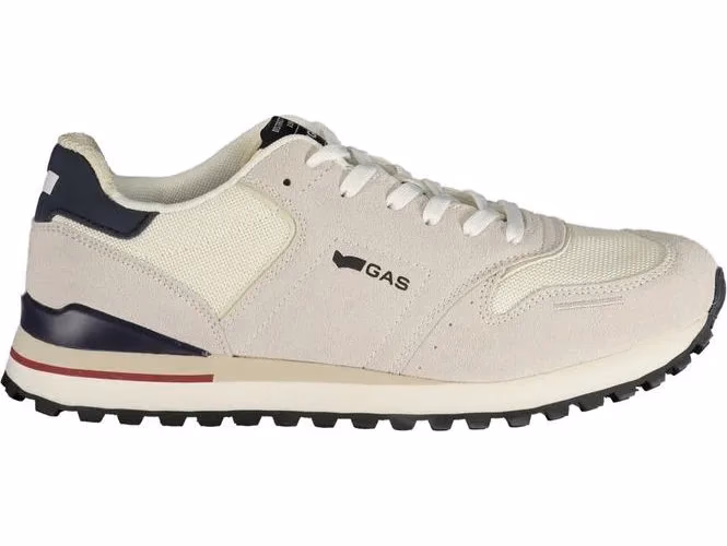 Gas Bianco Polyurethane Men Sneaker