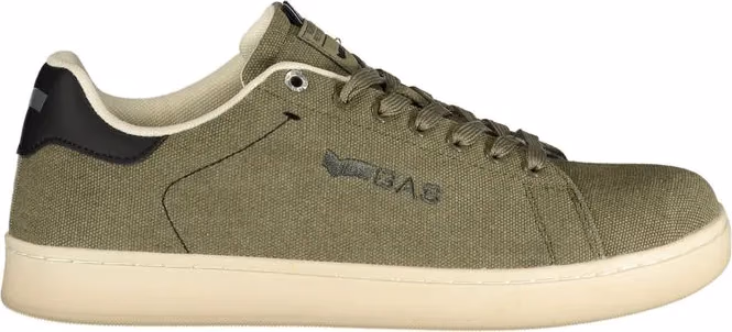 Gas Verde Polyurethane Men Sneaker