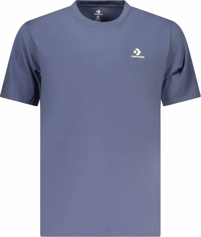 Converse Blue Cotton Men T-Shirt