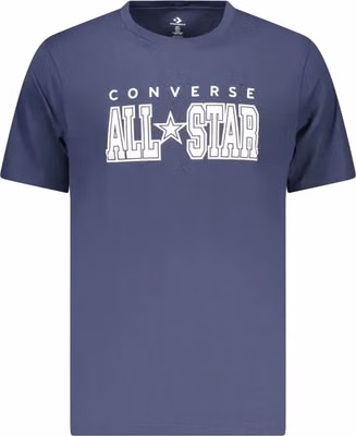 Blue Cotton Men's T-Shirt