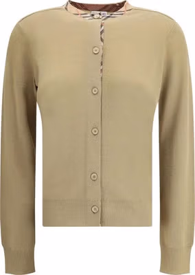 Brown Wool Oves Aries Cardigan