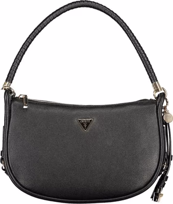 "Nero Polyurethane Women Handbag"