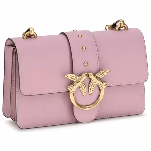 PINKO Multicolor Calf Leather Bos Taurus Shoulder Bag