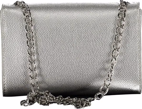 Mario Valentino Silver Polyurethane Women Bag