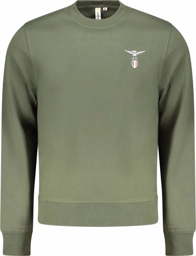 Accademia Militare Black Cotton Men's Sweatshirt