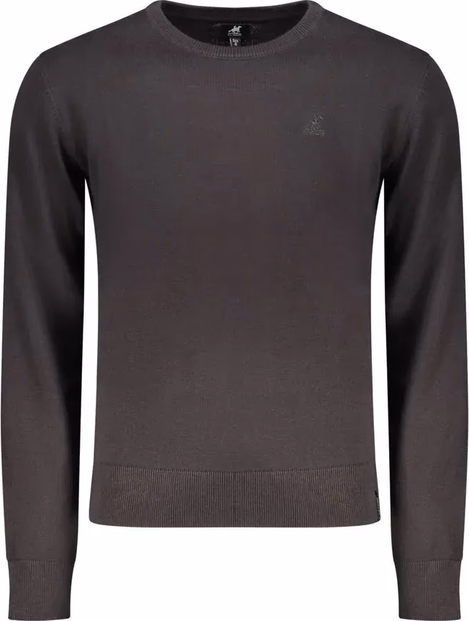 U.S. Grand Polo Black Cotton Men's Shirt