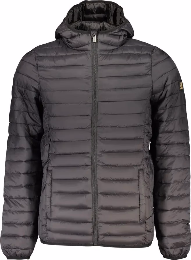 U.S. Grand Polo Black Polyester Men's Jacket