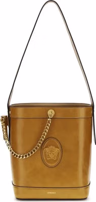 Brown Calf Leather Bos Taurus Backet Bag
