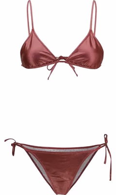 Bordeaux Polyamide Bikini