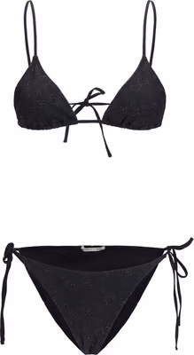 Black Polyester Bikini