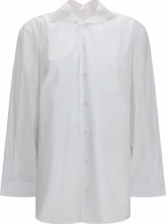 ALAINPAUL White Cotton Shirt
