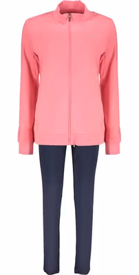 Pink Cotton Womens Sweatshirt