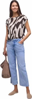 Brown Viscose Blouse