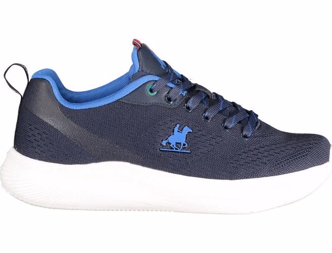 U.S. Grand Polo Blue Polyester Mens Sneaker