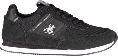 Nero Polyester Men's Sneaker