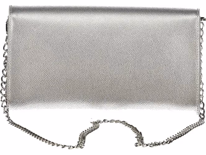 Mario Valentino Argento Polyurethane Women's Handbag