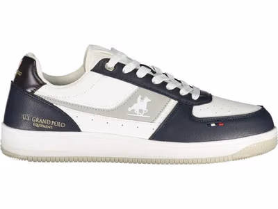 White Poliuretano Mens Sneaker