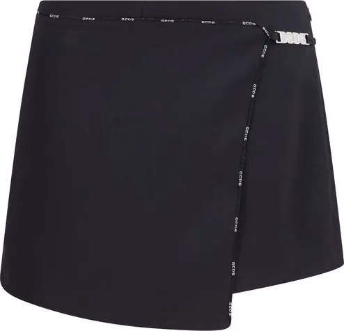 GCDS Black Polyester Short And Mini Shorts