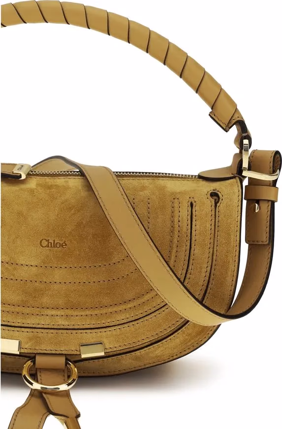 Chloé Brown Calf Leather Bos Taurus Shoulder Bag