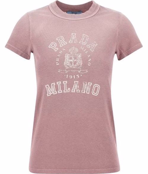 Prada Multicolor Cotton T-Shirt