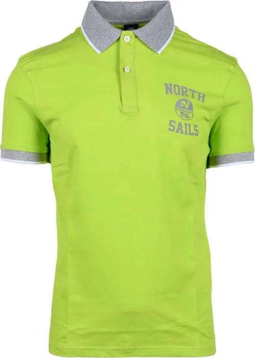 North Sails Green Cotton Polo Shirt