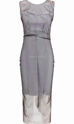 Brown Polyamide Casual Dress
