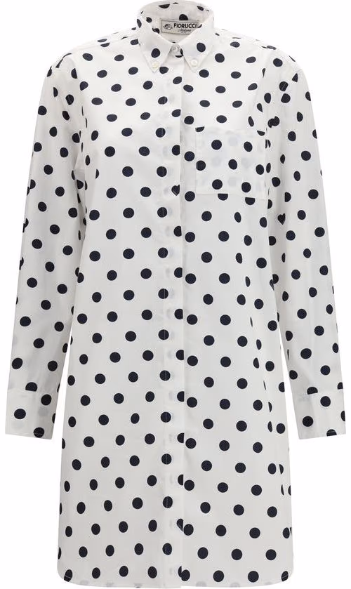 Fiorucci Multicolor Cotton Casual Dress