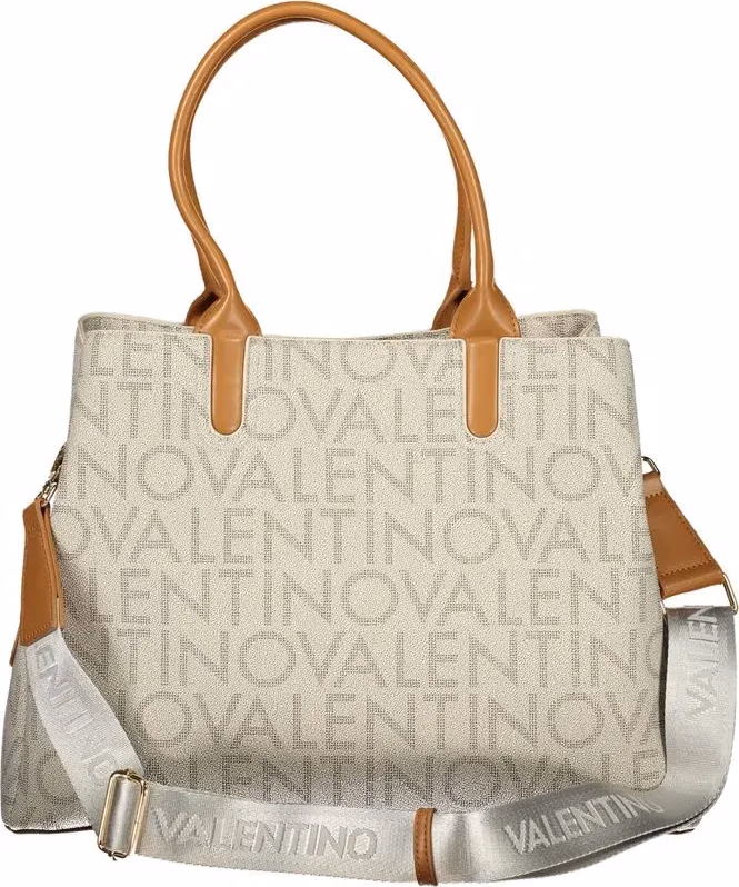Mario Valentino Beige Polyurethane Womens Bag