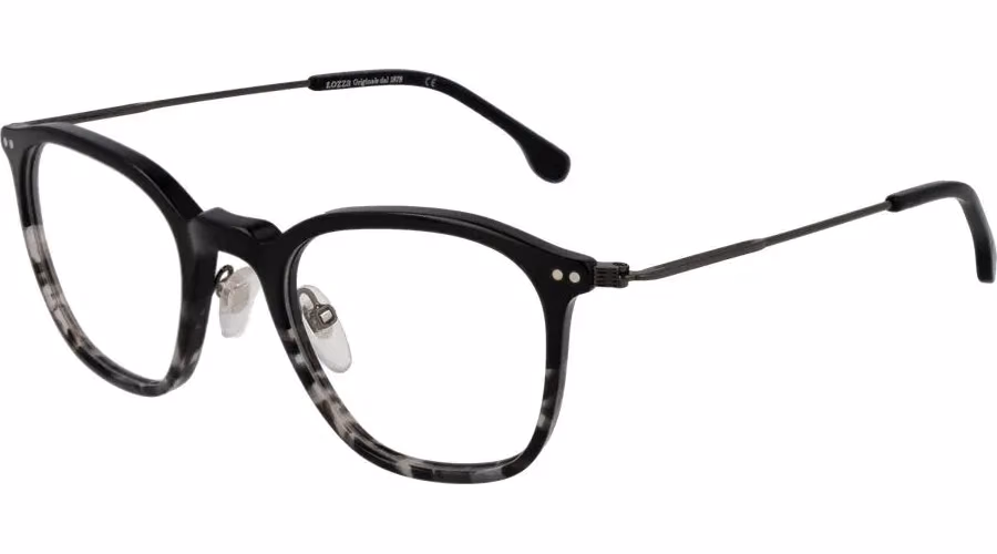 Lozza Black Metal Glasses (Frames)
