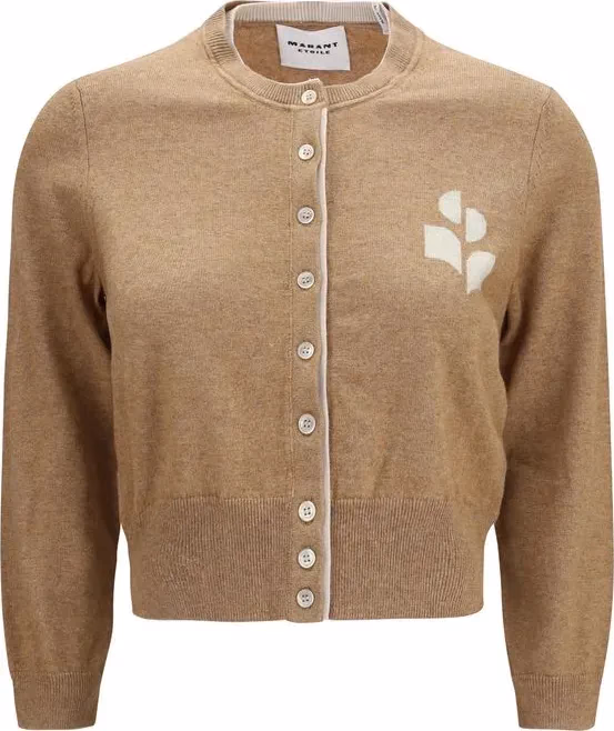 Isabel Marant Étoile Beige Cotton Cardigan
