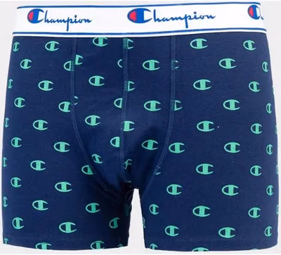 Blue Cotton Boxers