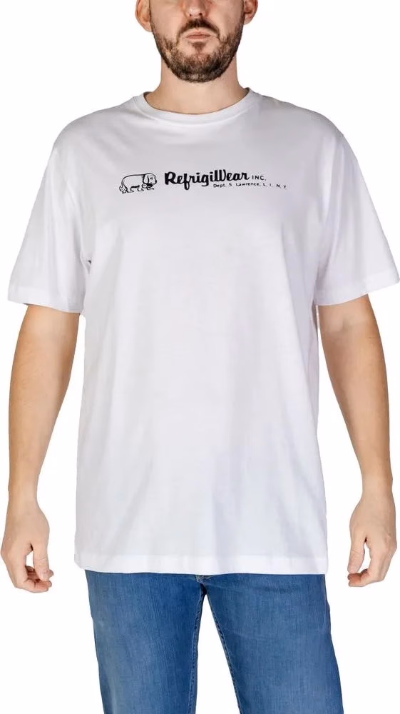 Refrigiwear White Cotton T-Shirt