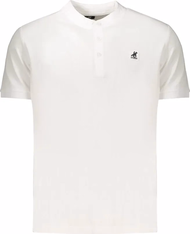 U.S. Grand Polo White Cotton Men's Polo Shirt
