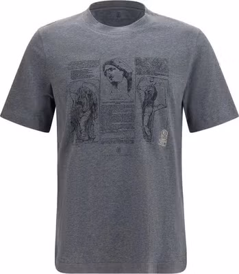 Blue Cotton T-Shirt