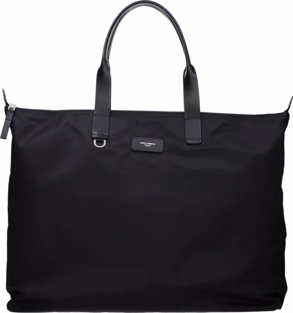 Dolce & Gabbana Black Nylon Shoulder Bag