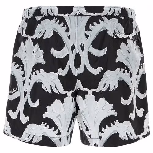 Valentino Garavani Black Polyamide Shorts