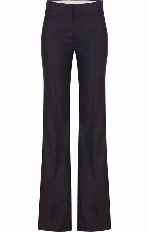 Chloé Gray Wool Dress Pants