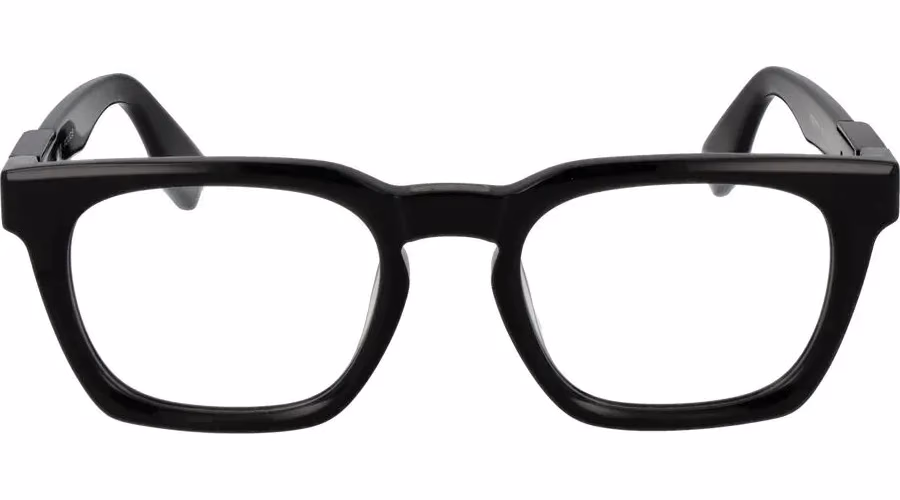 Police Black Cellulose Acetate Glasses (Frames)