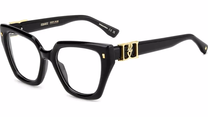 Dsquared² Black Acetate Glasses (Frames)