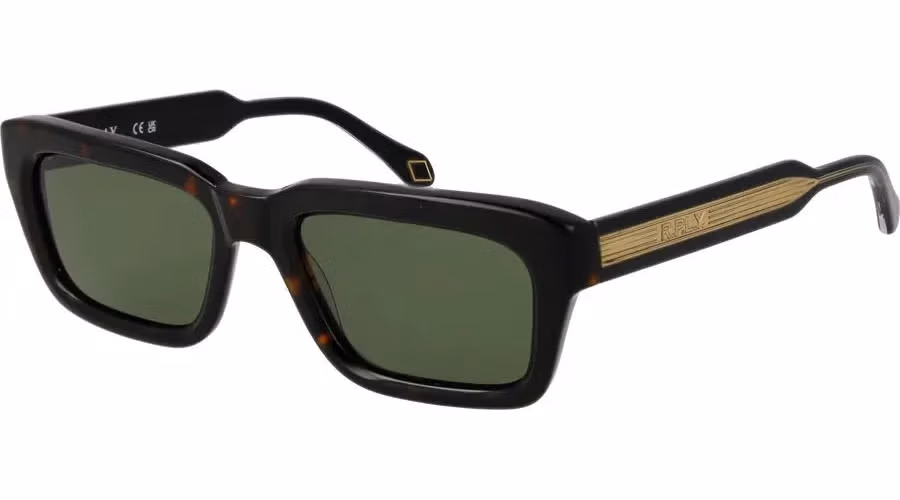 Replay Black Acetate Sunglasses