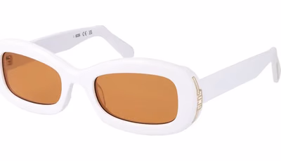 White Plastic Sunglasses