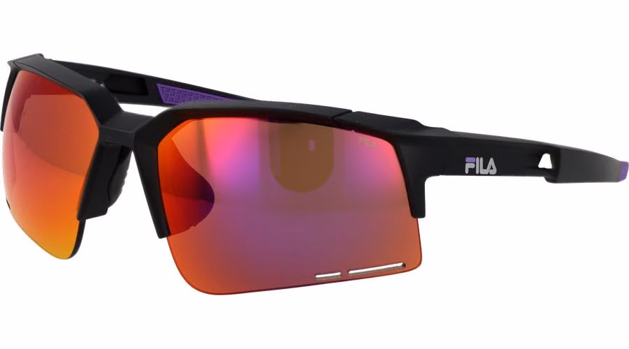 Fila Black Plastic Sunglasses