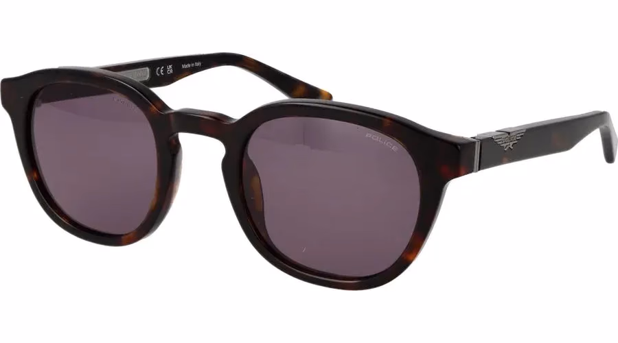 Police Brown Cellulose Acetate Sunglasses