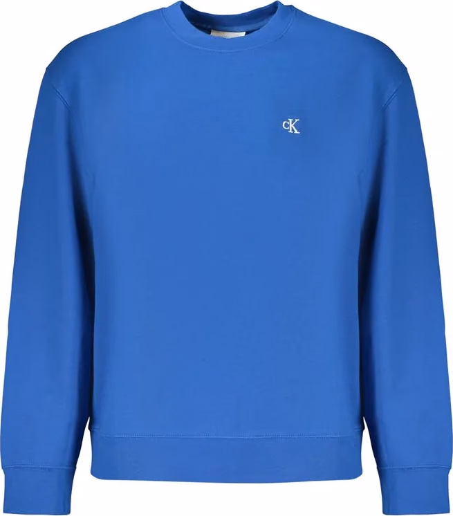 Calvin Klein Blue Cotton Men's Sweatshirt