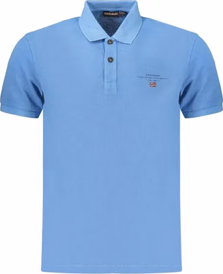 Azzurro Cotton Men's Polo