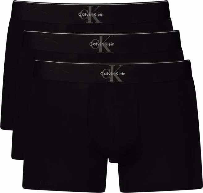 Calvin Klein Black Cotton Mens Underwear