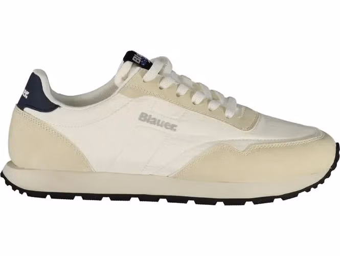 Blauer Bianco Polyester Men's Sneaker
