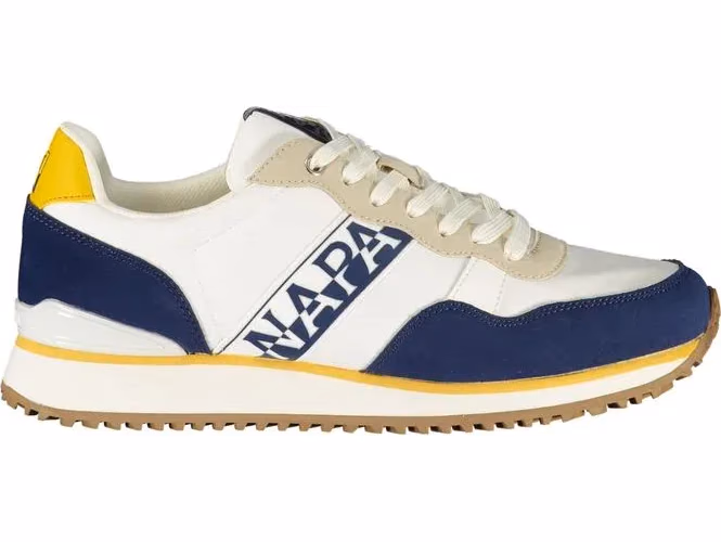 Napapijri White Polyester Men's Sneaker