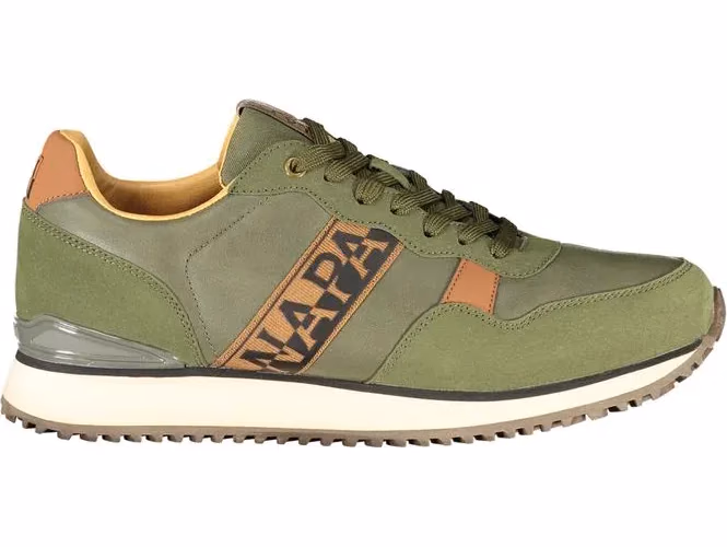 Napapijri Verde Polyester Mens Sneaker